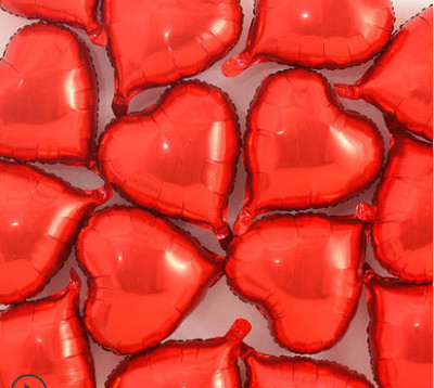 15 db/tétel 18 hüvelykes arany ezüst piros szív szerelem léggömb tiszta színű fólia hélium ballon esküvői születésnapi parti dekorációs kellékekhez