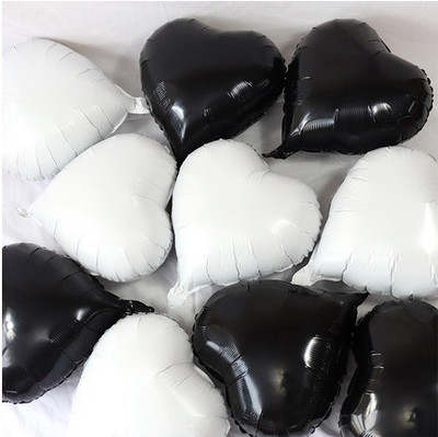 15 db/tétel 18 hüvelykes arany ezüst piros szív szerelem léggömb tiszta színű fólia hélium ballon esküvői születésnapi parti dekorációs kellékekhez