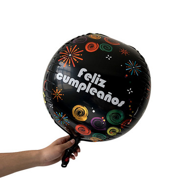 1db 22 hüvelykes 4D Földfólia léggömb Föld Napja Világtérkép léggömbök Green Day Air Ball Születésnapi parti dekoráció Gyerek ballon dekoráció