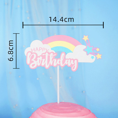 Su gimtadieniu torto apmušalas mergaitei Princesė teikia rožinį gimtadienio dekorą vėliavos pilies žvaigždės kepimo pyragaičių dekoravimas kūdikių vakarėlis