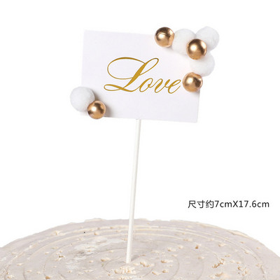 Set de decorațiuni pentru cupcake de nuntă, cu inimă de dragoste, îndrăgostiți de dulci, pentru aniversare, decorațiuni pentru tort pentru petrecerea de nuntă, ziua îndrăgostiților