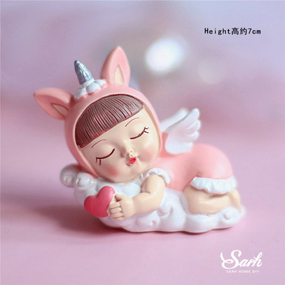 Csillagbojtíves tortafeltétek Egyszarvú Angyal Hold Medve Díszek babaváróhoz Gyerek születésnapi bulihoz Sütési kellékek Szerelmi ajándékok