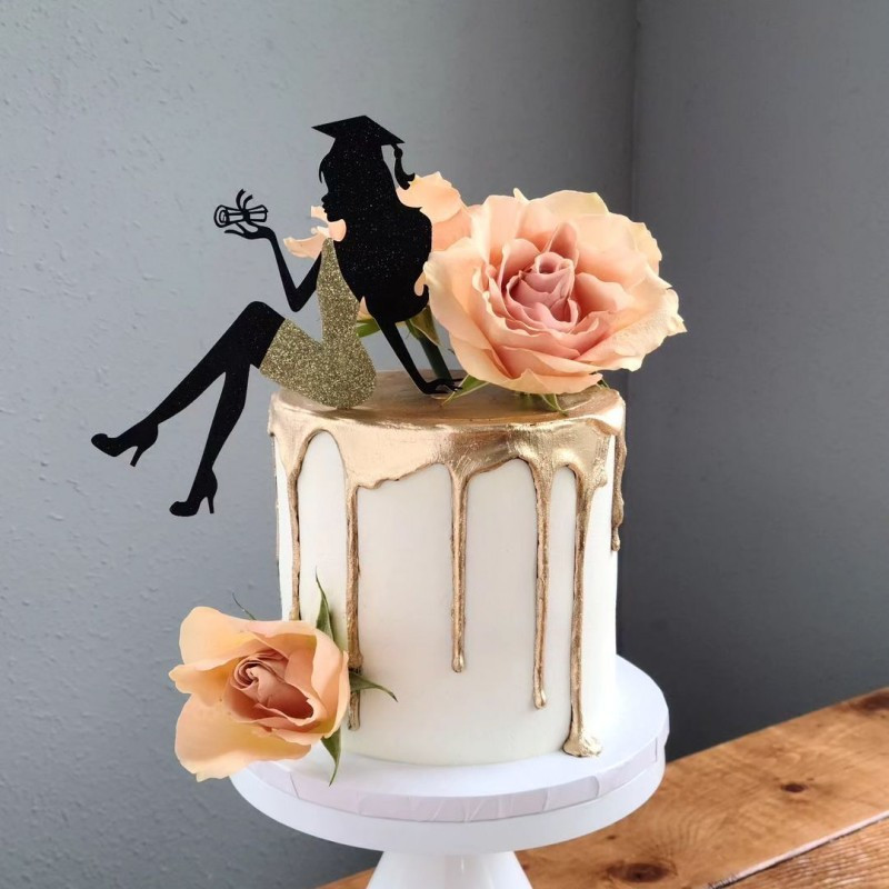 Sädelevast paberist koolilõputorti tüdruk, 2023. aasta kõrged kontsad, naiste koogikaunistus peotarbed