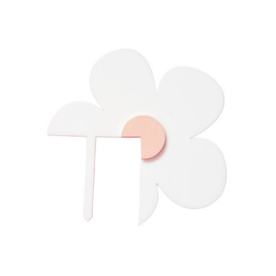 Boldog születésnapot tortalapos sütődísz Gyerekeknek ajándék Százszorszép virág Cupcake Plug-in desszert kellékek