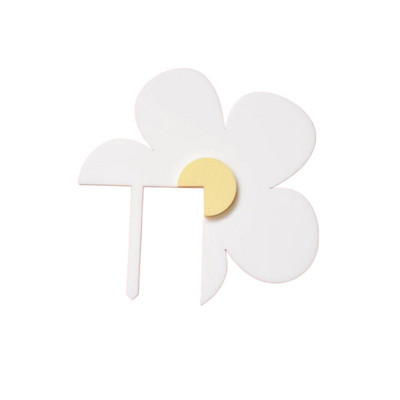 Boldog születésnapot tortalapos sütődísz Gyerekeknek ajándék Százszorszép virág Cupcake Plug-in desszert kellékek