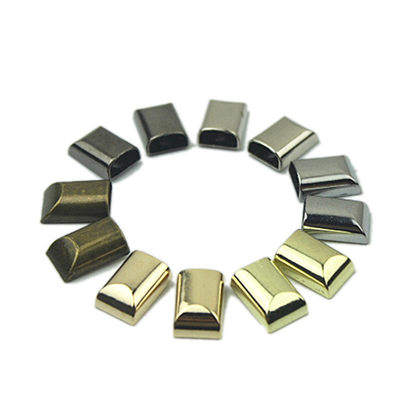 10 vnt. 16*9,5 mm metaliniai užtrauktuko kištukai, odos gaminiai, techninė įranga, priedai, metalinis užtrauktukas, užtrauktukas, uodegos stabdymo kaištis Baotou su varžtais