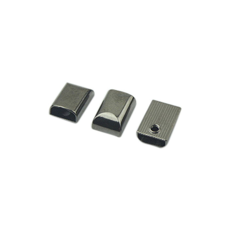 10 vnt. 16*9,5 mm metaliniai užtrauktuko kištukai, odos gaminiai, techninė įranga, priedai, metalinis užtrauktukas, užtrauktukas, uodegos stabdymo kaištis Baotou su varžtais