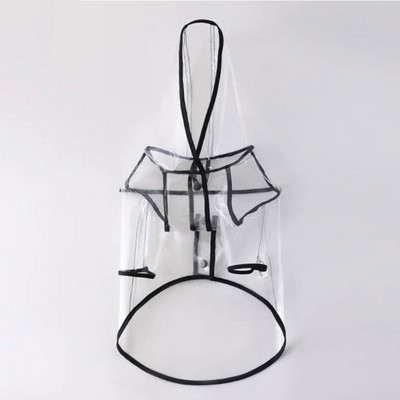 Pelenă de ploaie pentru cățeluș, cu patru picioare, în carouri portocalie, haine pentru câini decât ursul Artifact de călătorie în zilele ploioase Four Seasons Universal