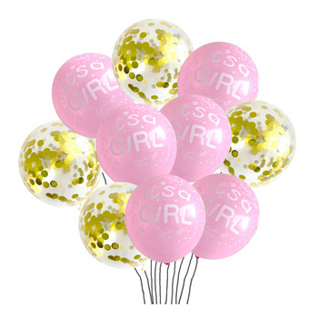 10 τμχ 12 ιντσών Oh Baby Printed Latex Balloons Baby Feet Pattern για διακόσμηση πάρτι γενεθλίων Παιδικό Babyshower Boy Girl Supplies