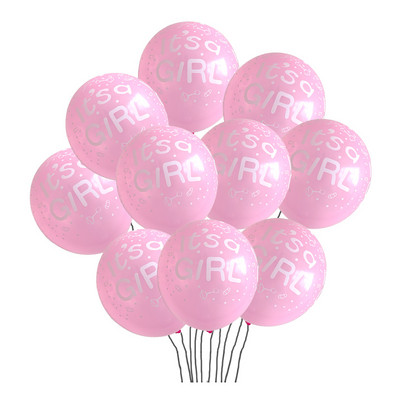 10 bucăți 12 inch Oh Baby Baloane din latex imprimate model picioare pentru bebeluș pentru decorare petrecere de naștere copii babyshower băiat fată