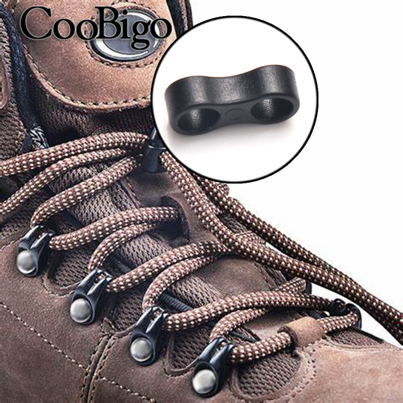 Aizbāznis, slīdņi, plastmasas slēdži Vada slēdzenes gali 2 caurumi Paracord zābaki mugursoma apģērbu maskas DIY aksesuāri krāsaini 10 gab.