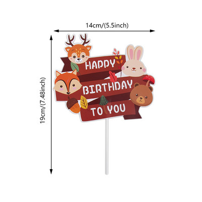 Meža dzīvnieki Tēma Kēksu kūciņas Zooloģiskais dārzs Dzīvnieks Lapsa Vāvere Briedis Kēksa dekors Bērni 1. dzimšanas dienas ballīte Bērnu vakars Džungļu ballīte