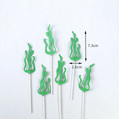 Under The Sea Animal Cake Topper Whale Crab Shark Fish Decor Διακόσμηση κέικ γοργόνας Διακόσμηση 1ου γενεθλίων Μπομπονιέρες ντους για μωρά