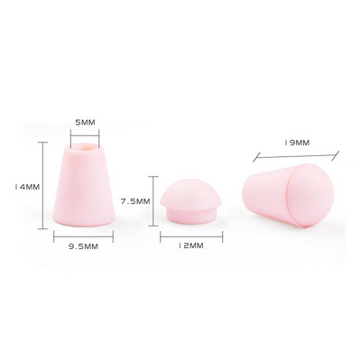 10 vnt. plastikinių spalvingų laido galų varpelio kamštis su dangčio užraktu, jungiklio spaustuku Drabužiai batų raištelių krepšys sportinės aprangos virvės dalys