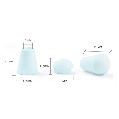 10 vnt. plastikinių spalvingų laido galų varpelio kamštis su dangčio užraktu, jungiklio spaustuku Drabužiai batų raištelių krepšys sportinės aprangos virvės dalys