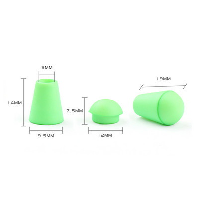 10 vnt. plastikinių spalvingų laido galų varpelio kamštis su dangčio užraktu, jungiklio spaustuku Drabužiai batų raištelių krepšys sportinės aprangos virvės dalys