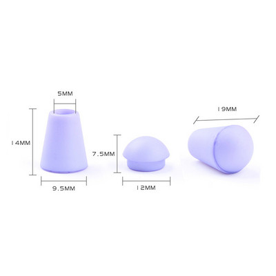 10 vnt. plastikinių spalvingų laido galų varpelio kamštis su dangčio užraktu, jungiklio spaustuku Drabužiai batų raištelių krepšys sportinės aprangos virvės dalys