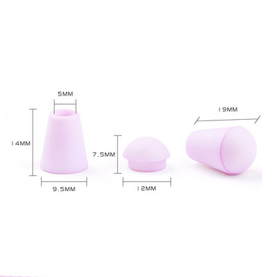 10 vnt. plastikinių spalvingų laido galų varpelio kamštis su dangčio užraktu, jungiklio spaustuku Drabužiai batų raištelių krepšys sportinės aprangos virvės dalys