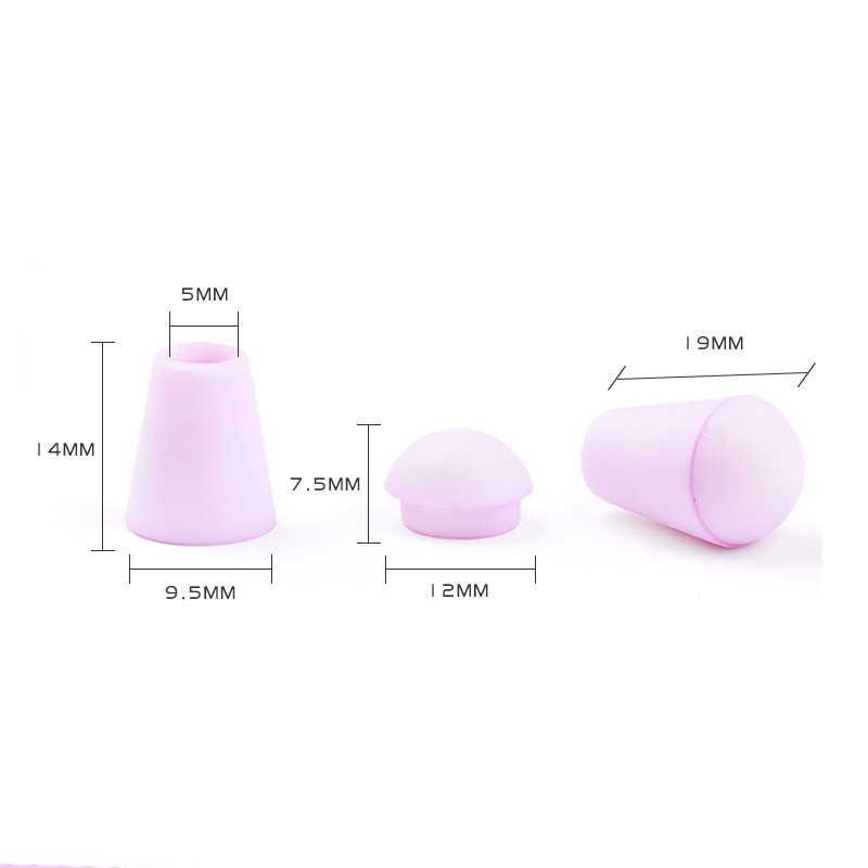 10 vnt. plastikinių spalvingų laido galų varpelio kamštis su dangčio užraktu, jungiklio spaustuku Drabužiai batų raištelių krepšys sportinės aprangos virvės dalys