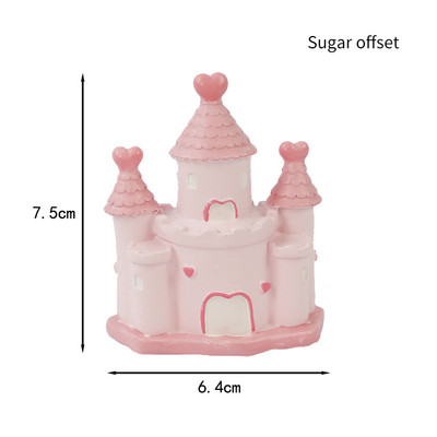 Rózsaszín tiara korona szív hercegnő lány baba boldog születésnapját torta topper gyerek parti kellékek torta díszítő rózsaszín szerelmes ajándékok