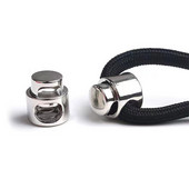 10 τεμ. Στοπ με κορδόνια περίσφιξης Πώμα εναλλαγής Μεταλλικό κούμπωμα Κλειδαριά με μονή τρύπα Κλιπ πόρπης ελατηρίου Αξεσουάρ Κουμπί τέλους χρυσό μαύρο