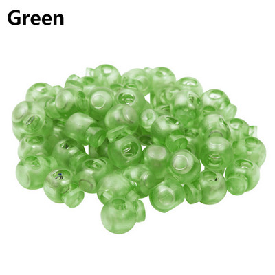 10db golyós zsinór zár dugóvégek billenőkapocs cipőfűzőhöz hátizsák táska húzózsinór részei színes átlátszó tiszta fagy