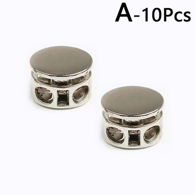 10 bucăți 4mm snur metalic clemă de blocare clemă de comutare catarame pentru șiretul șnur frânghie snur accesorii de cusut pentru articole de îmbrăcăminte