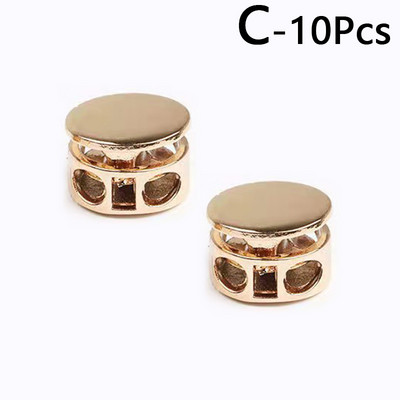 10 bucăți 4mm snur metalic clemă de blocare clemă de comutare catarame pentru șiretul șnur frânghie snur accesorii de cusut pentru articole de îmbrăcăminte