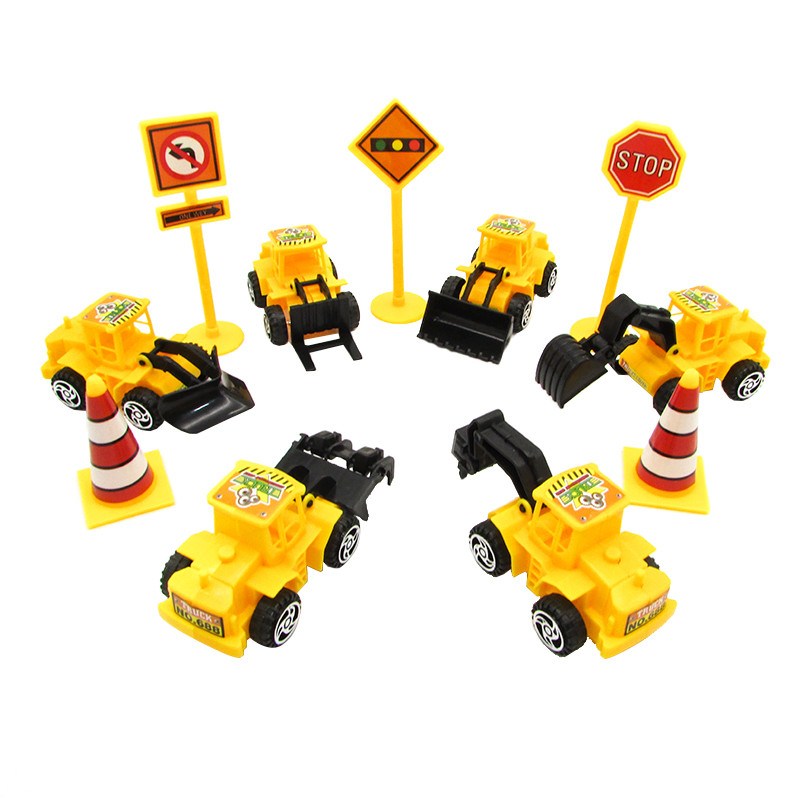 Építkezésre figyelmeztető tábla Születésnapi tortadísz gyerekeknek Közlekedési tábla tortadíszítő topperek Autós parti díszek