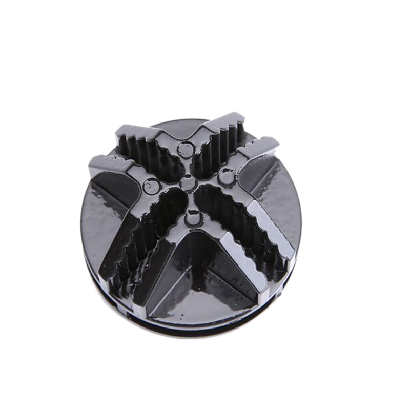 Plastikust ruudukujulised pistikud moodulkapi ja traatvõre ruudukujulise riiuli jaoks, 8 tk