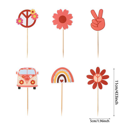 Százszorszép virágos tortafeltétek lányoknak Kis százszorszép születésnapi parti babaváró Esküvői tortadíszítési kellékek Sütési kellékek