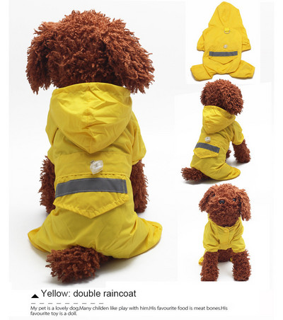 1tk Talvised lemmikloomariided koerariided kaisukoera vihmamantel Peegeldav lume- ja tuulekindel Väikese ja keskmise lemmiklooma kassi riided