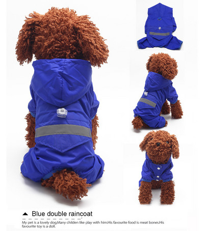 1tk Talvised lemmikloomariided koerariided kaisukoera vihmamantel Peegeldav lume- ja tuulekindel Väikese ja keskmise lemmiklooma kassi riided