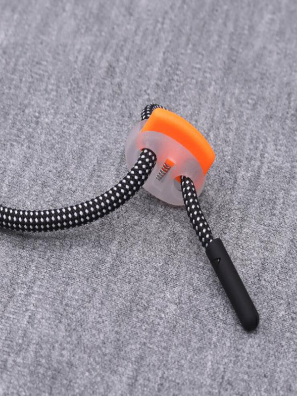 10db Zsinórzár dugó kerek golyós billenő bilincs rugós stop műanyag színes Paracord cipőfűző kötél barkácstartozékokhoz