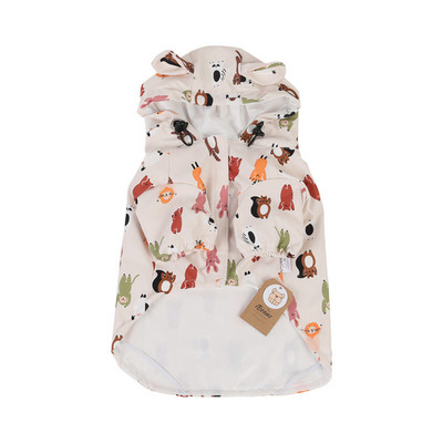 Αδιάβροχο για σκύλους Pug Ρούχα γαλλικού μπουλντόγκ Αδιάβροχα ρούχα για σκύλους Αδιάβροχο μπουφάν Poodle Bichon Schnauzer Welsh Corgi Raincoat