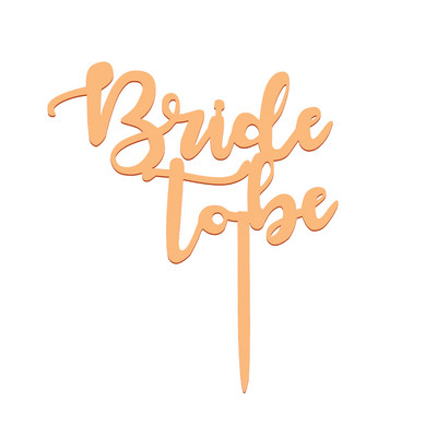 Rózsaarany menyasszony tortadíszítés Esküvői dekoráció Akril tortafesték Menyasszonyi tusoló tyúkszem Lánybúcsú Barkács tortaeszközök