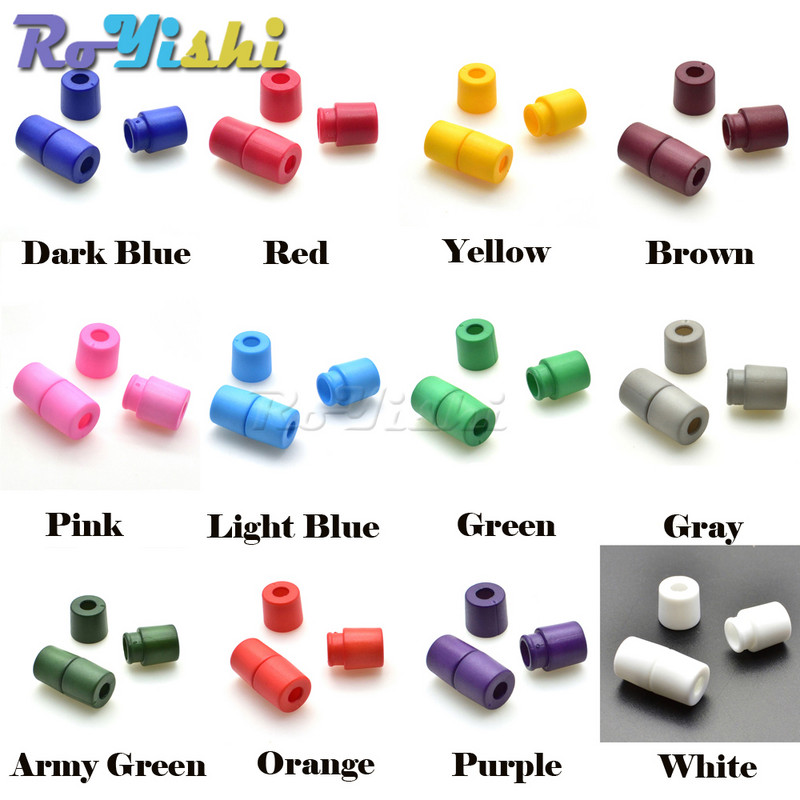 12 bucăți/pachet Conectori de siguranță pentru șnururi colorate mixte pentru șnururi paracord și panglică