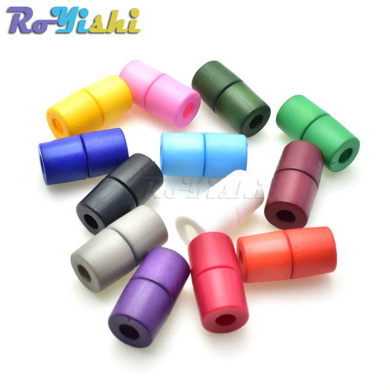 12 bucăți/pachet Conectori de siguranță pentru șnururi colorate mixte pentru șnururi paracord și panglică