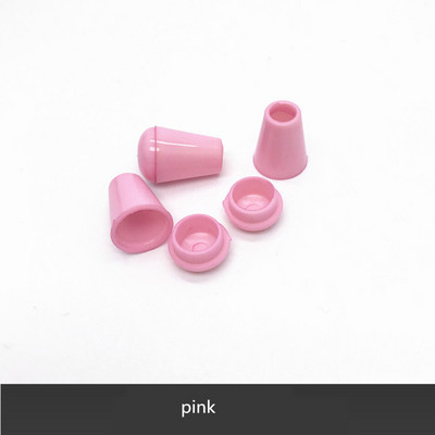 AIJJU 100 vnt. „Pasidaryk pats“ laido galų varpelio kamštis su dangčio užraktu Spalvingas plastikinis jungiklis, skirtas „Paracord“ drabužių krepšiui, sportinei aprangai