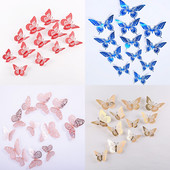 12 vnt drugelių torto dekoravimo su gimtadieniu tortų viršelis rankų darbo vestuvių gimtadienio vakarėliui Kūdikių dušo dekoravimo įrankiai