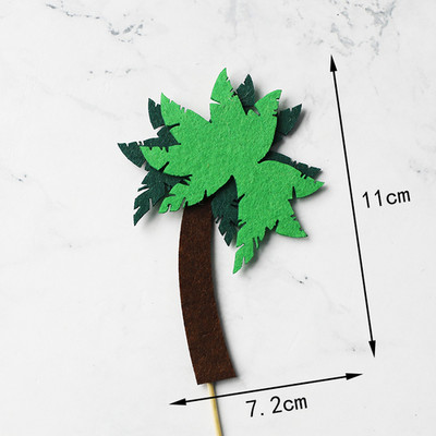 Džungļu sēņu kūkas dekorēšanas piederumi Gudrs polimēru māls kūkas virskārtas komplekts Kūkas dekors Kūkas ievietošanas kartīte dzimšanas dienas ballītei