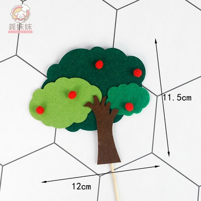 Džungļu sēņu kūkas dekorēšanas piederumi Gudrs polimēru māls kūkas virskārtas komplekts Kūkas dekors Kūkas ievietošanas kartīte dzimšanas dienas ballītei