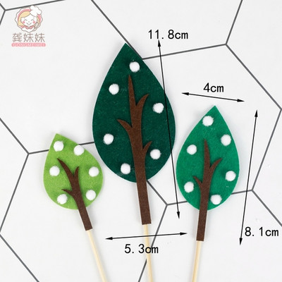 Džungļu sēņu kūkas dekorēšanas piederumi Gudrs polimēru māls kūkas virskārtas komplekts Kūkas dekors Kūkas ievietošanas kartīte dzimšanas dienas ballītei