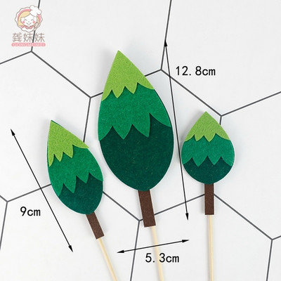 Džungļu sēņu kūkas dekorēšanas piederumi Gudrs polimēru māls kūkas virskārtas komplekts Kūkas dekors Kūkas ievietošanas kartīte dzimšanas dienas ballītei