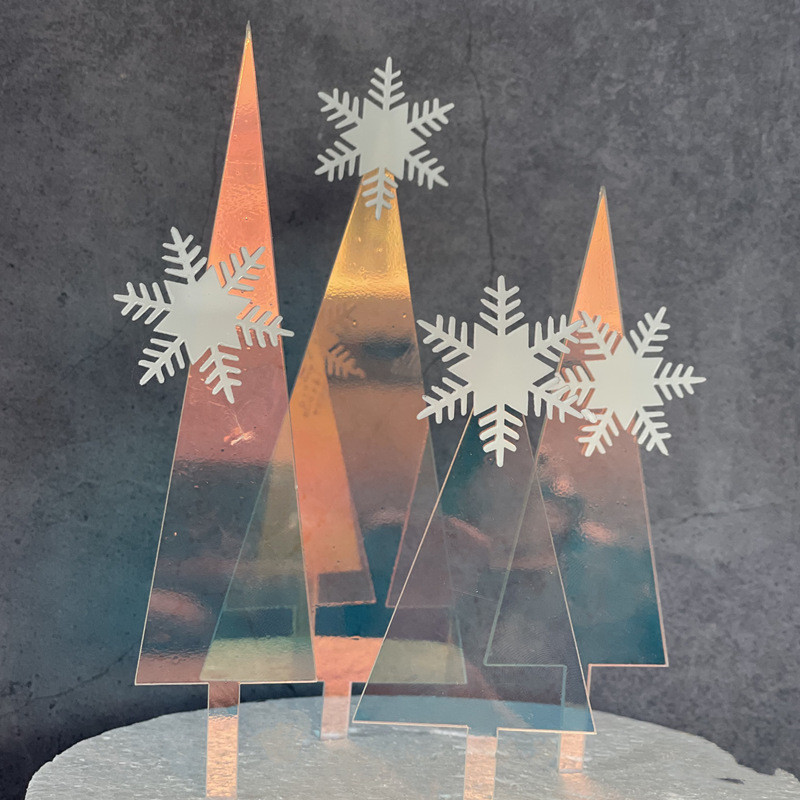 Boldog születésnapot tortalapát hóvár dupla akril tortalapát színes fa születésnapi dekoráció buli