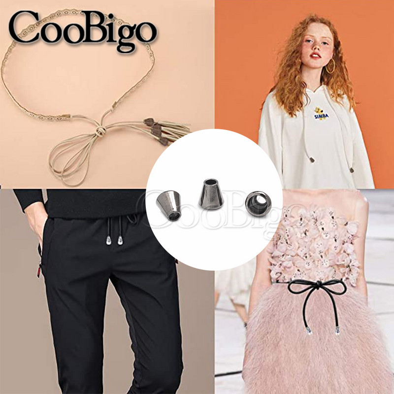 10db Zsinórzárvégek Harangdugó fedél nélkül Billenőkapocs kötélbilincs Paracord sportruházat húzózsinór táskák barkácstartozékok műanyag