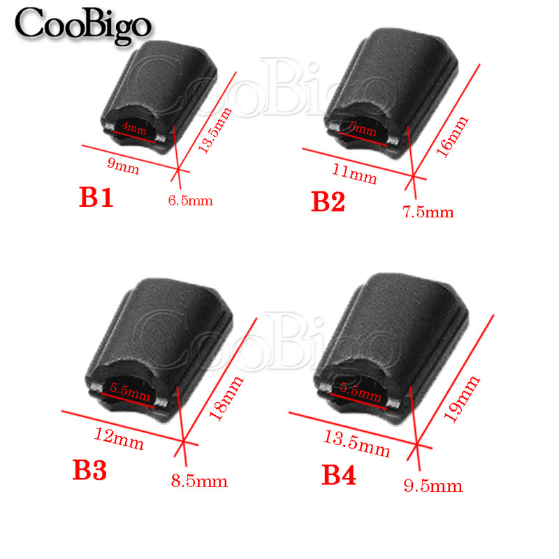 Zsinórvégek kapcsos cipzár lehúzó fekete műanyag Paracord kábelköteghez, hegy zár hátizsák táska ruha barkács kiegészítők 10 db