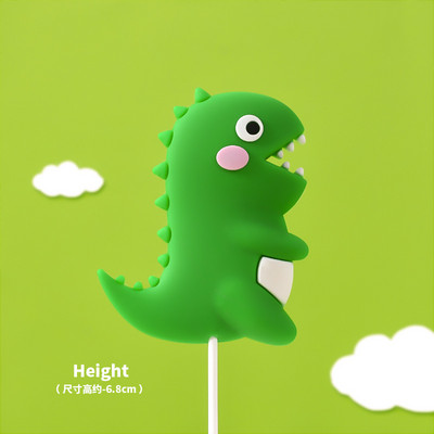 Dinoszaurusz tortadíszek Dinoszaurusz tortafeltétek Aranyos dinoszaurusz tortadíszek Gyerekek születésnapi babaváró parti kellékek