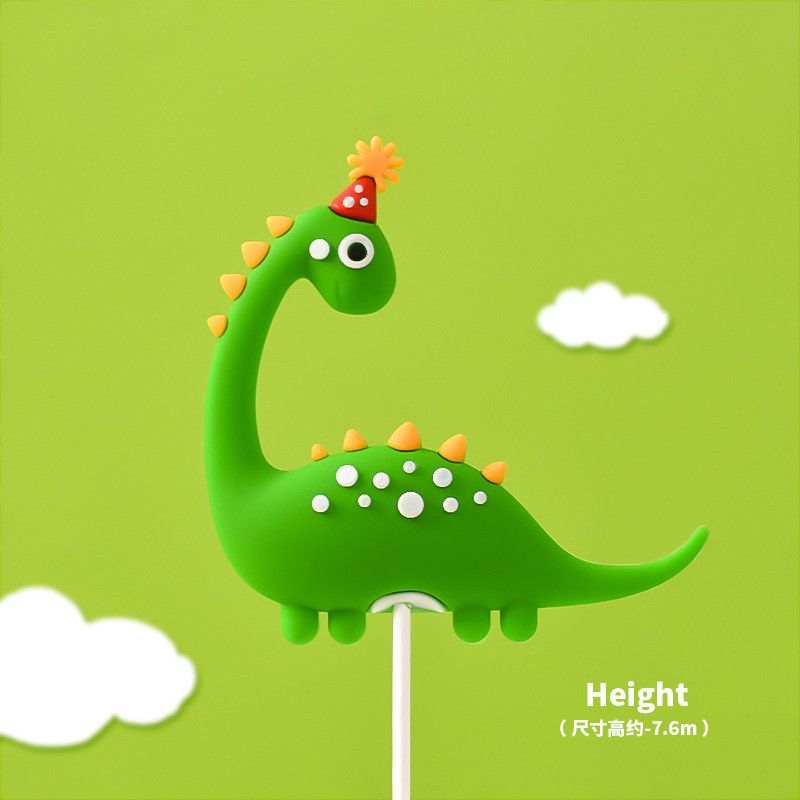 Dinoszaurusz tortadíszek Dinoszaurusz tortafeltétek Aranyos dinoszaurusz tortadíszek Gyerekek születésnapi babaváró parti kellékek