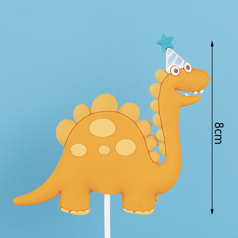 Dinoszaurusz tortadíszek Dinoszaurusz tortafeltétek Aranyos dinoszaurusz tortadíszek Gyerekek születésnapi babaváró parti kellékek